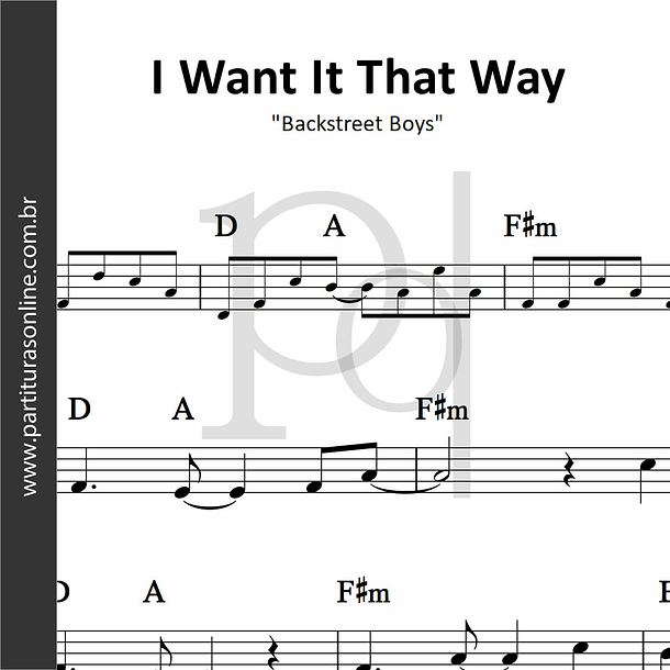 I Want It That Way | Backstreet Boys 1
