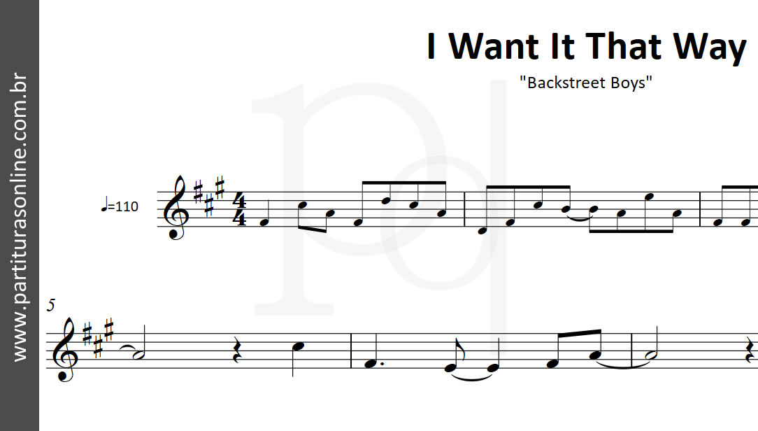 Backstreet Boys - I Want It That Way - Letra e Tradução 