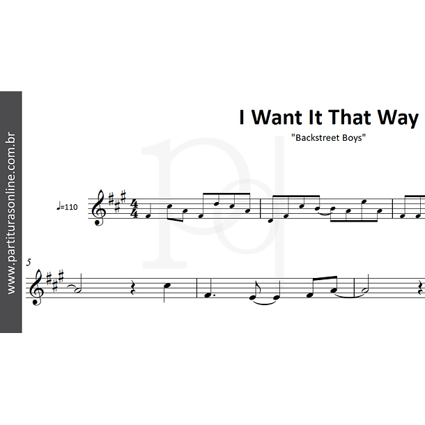 I Want It That Way | Backstreet Boys 2