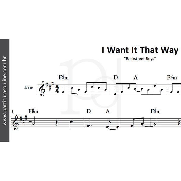 I Want It That Way | Backstreet Boys 3
