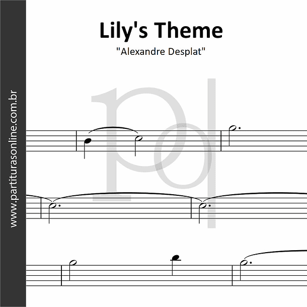 Lily's Theme | Alexandre Desplat 1
