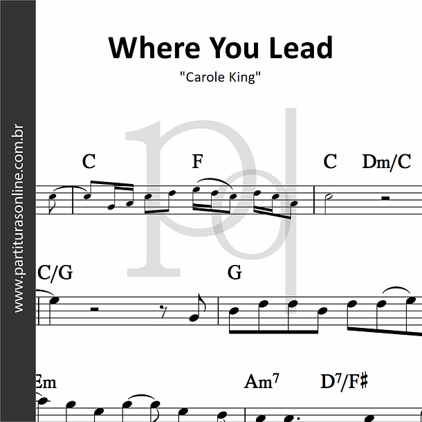 Where You Lead | Carole King  1