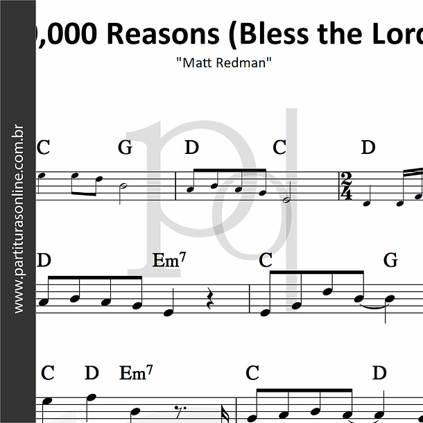 10,000 Reasons (Bless the Lord) • Matt Redman
