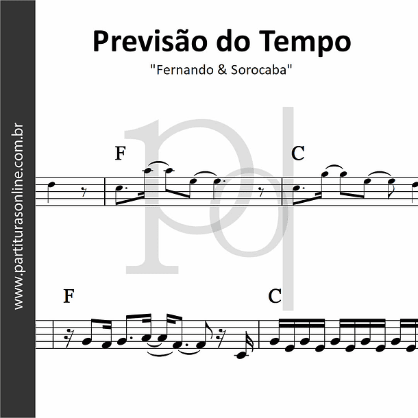 Previsão do Tempo | Fernando & Sorocaba 1