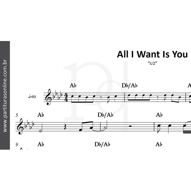 All I Want Is You | U2 3
