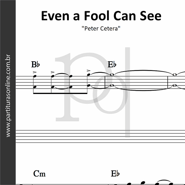 Even a Fool Can See | Peter Cetera 1