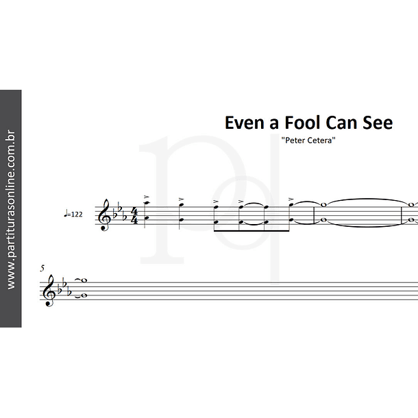 Even a Fool Can See | Peter Cetera 2