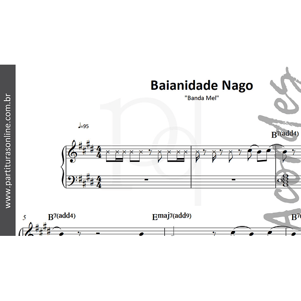 Baianidade Nago | Banda Mel 4