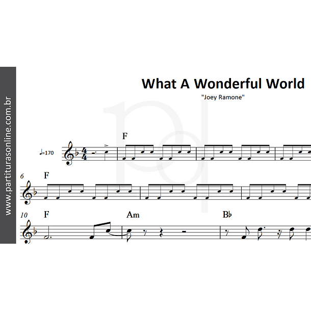 What A Wonderful World | Joey Ramone 3