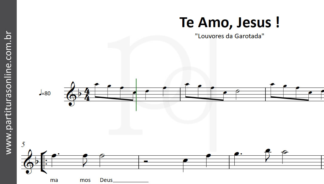 Te Amo, Jesus ! Louvores da Garotada