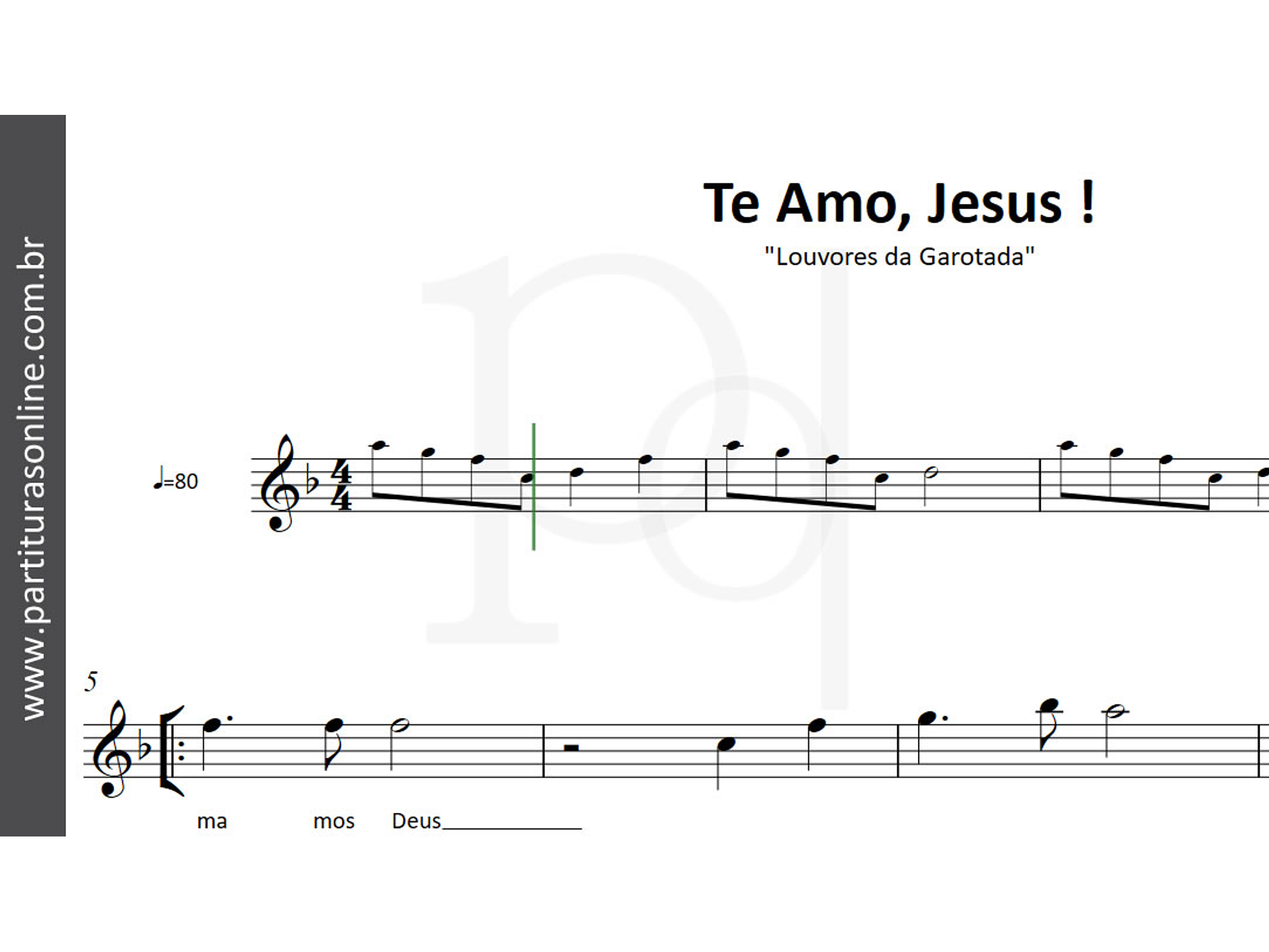 Te Amo, Jesus ! | Louvores da Garotada 2