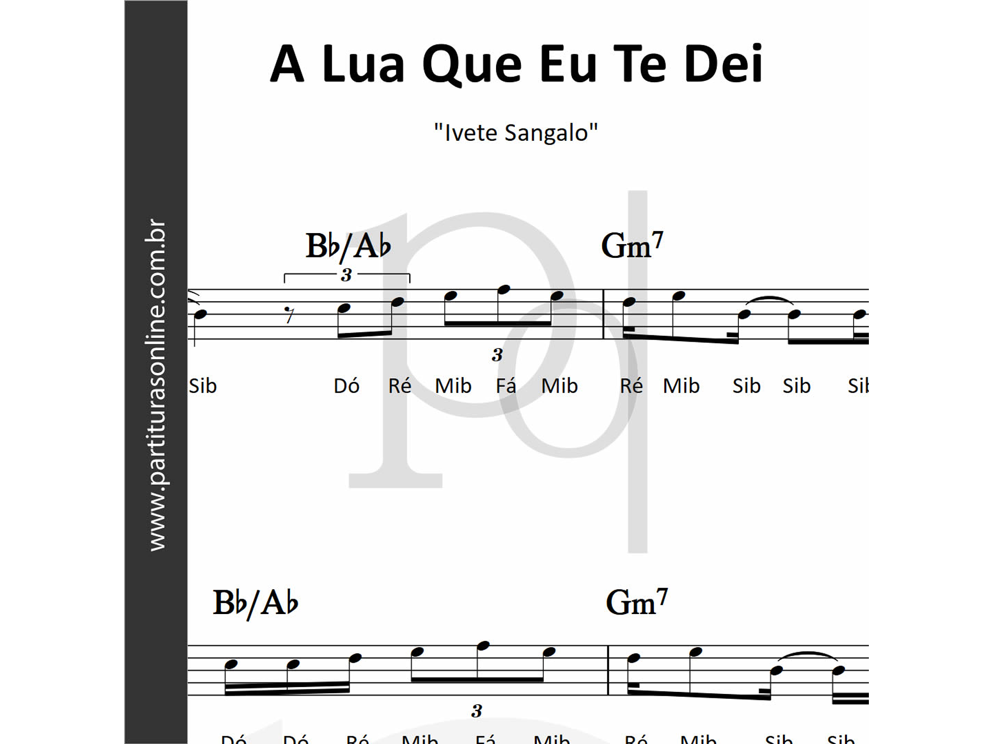 A Lua Que Eu Te Dei • Ivete Sangalo 1