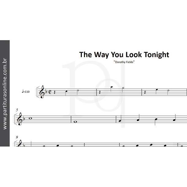 The Way You Look Tonight  2