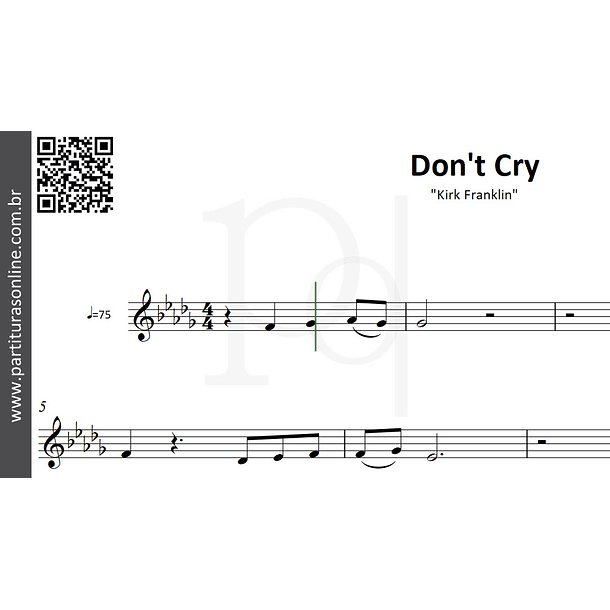 Don't Cry | Kirk Franklin  2