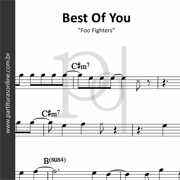 Best Of You | Foo Fighters