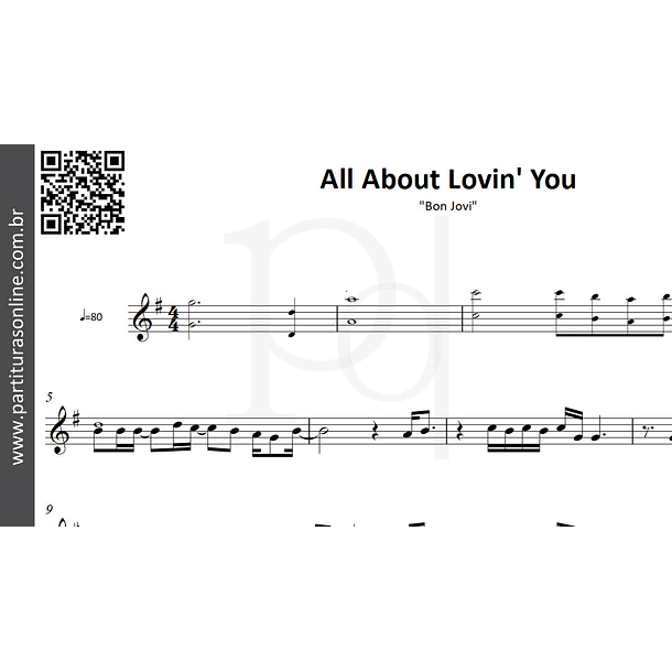 All About Lovin' You | Bon Jovi 2
