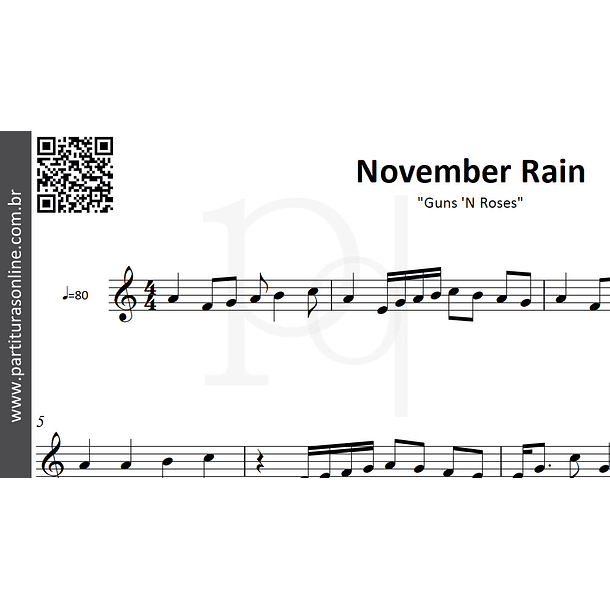 November Rain | Guns 'N Roses 2