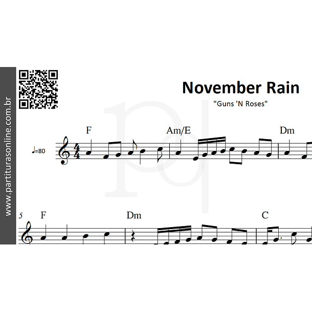 November Rain | Guns 'N Roses 3