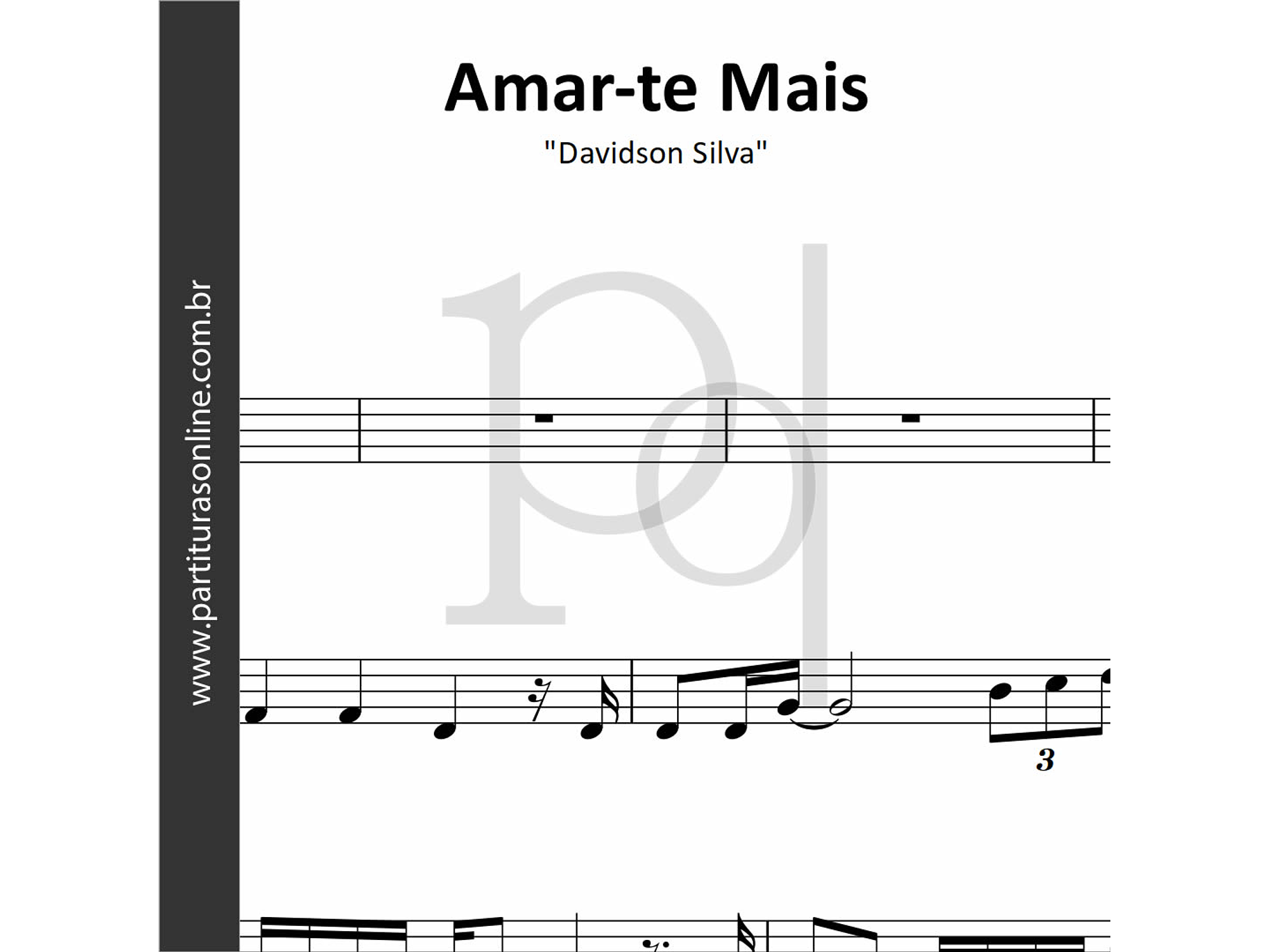 Amar-te Mais | Davidson Silva 1