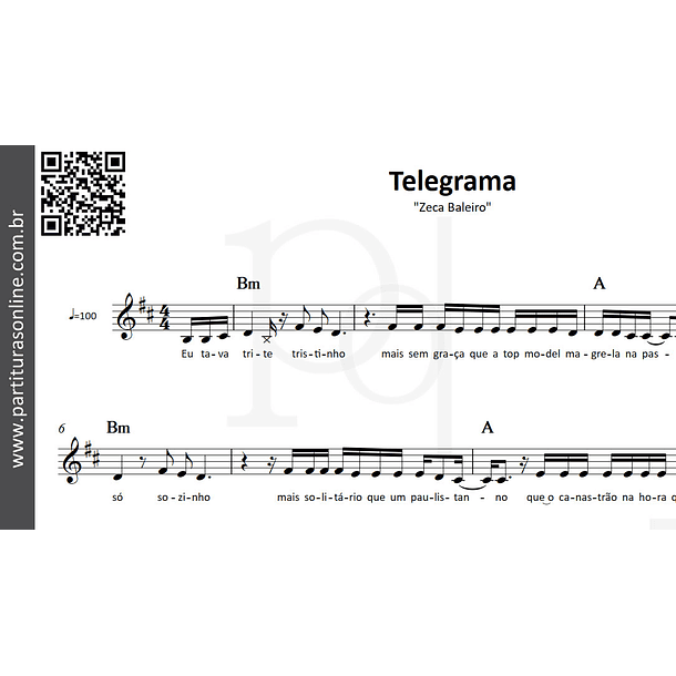 Telegrama • Zeca Baleiro  4