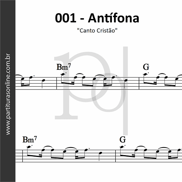 001 - Antífona | Canto Cristão 1