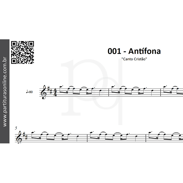 001 - Antífona | Canto Cristão 2