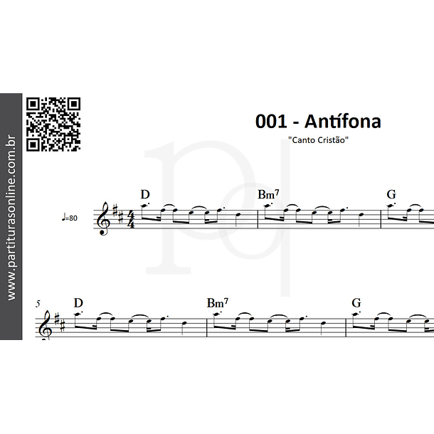 001 - Antífona | Canto Cristão 3