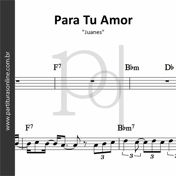Para Tu Amor | Juanes 1