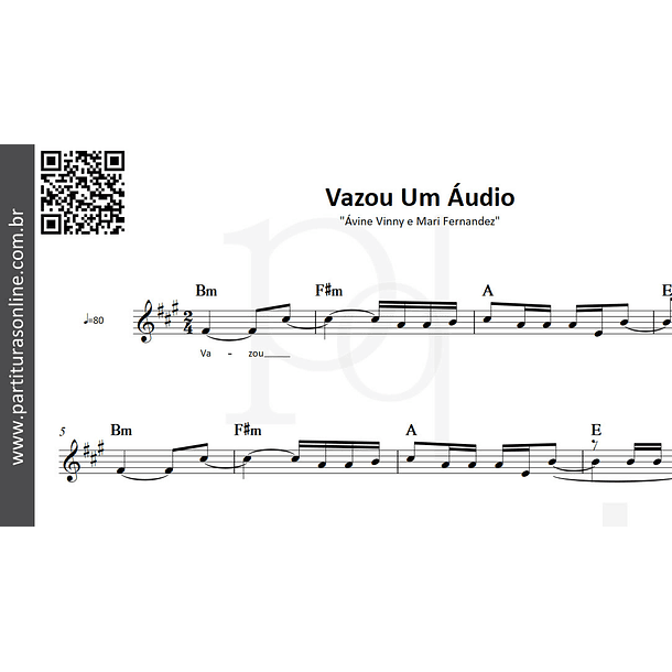 Vazou Um Áudio | Ávine Vinny e Mari Fernandez 2