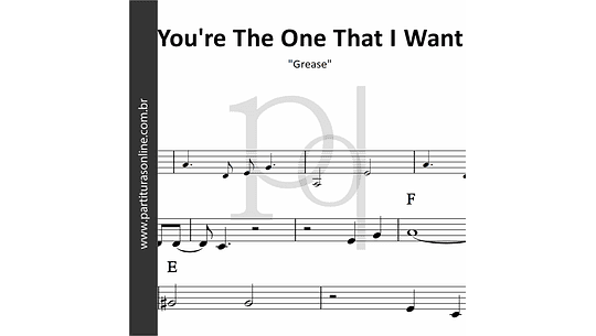 You're The One That I Want | Grease