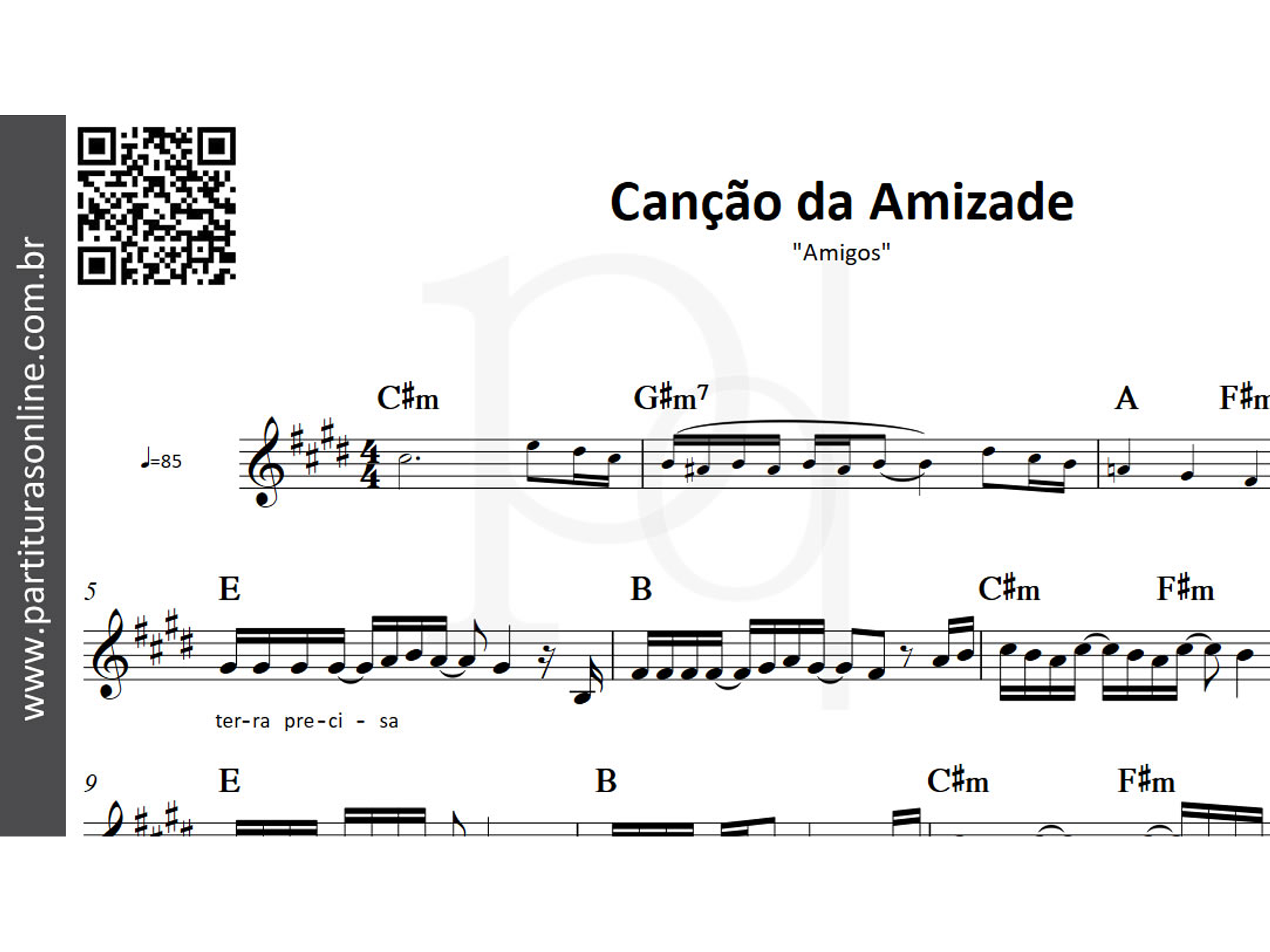 Canção da Amizade | Amigos 3