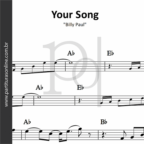 Your Song | Billy Paul 1