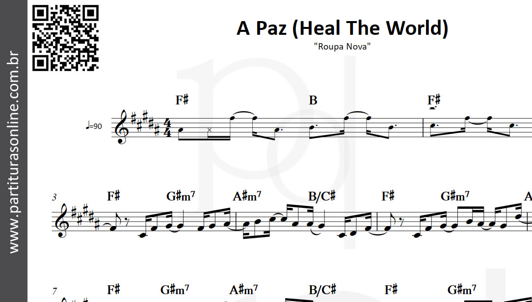 A Paz - HEAL THE WORLD