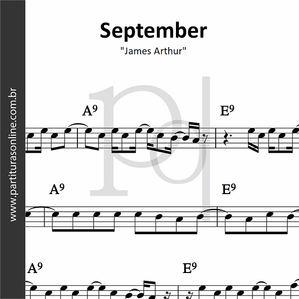 September | James Arthur 1
