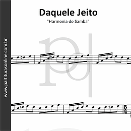 Daquele Jeito | Harmonia do Samba