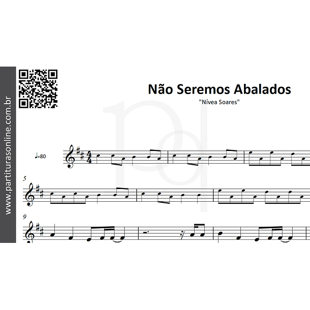 Não Seremos Abalados | Nívea Soares 2