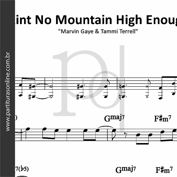 Aint No Mountain High Enough | Marvin Gaye & Tammi Terrell 1