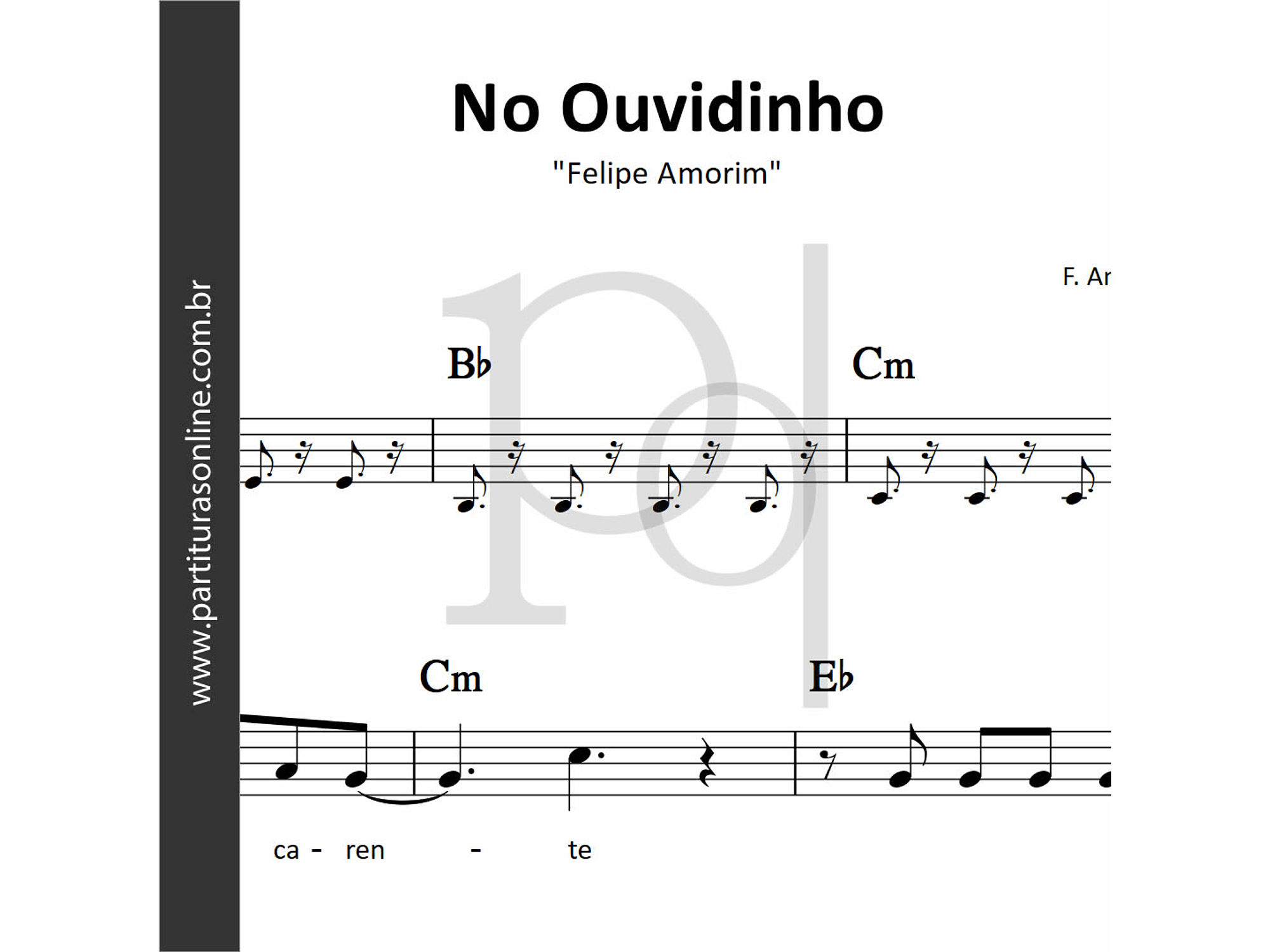 No Ouvidinho | Felipe Amorim 1