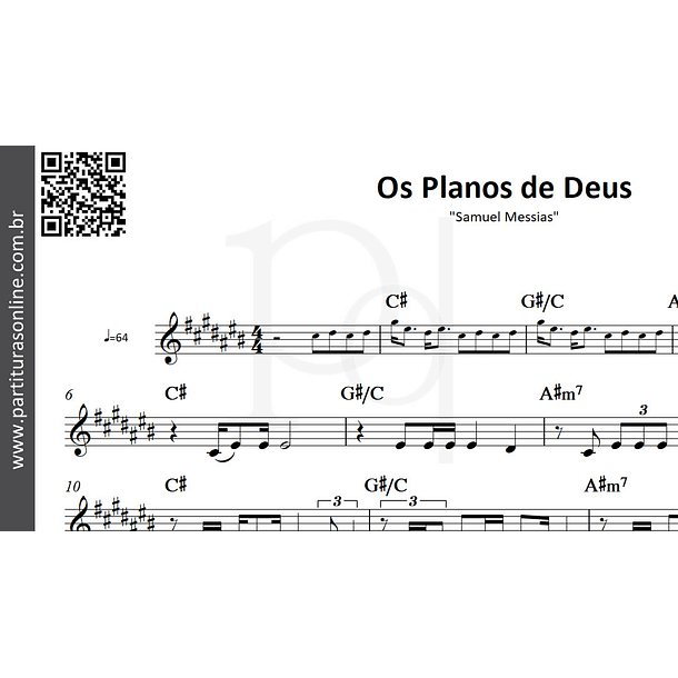 Os Planos de Deus | Samuel Messias 3