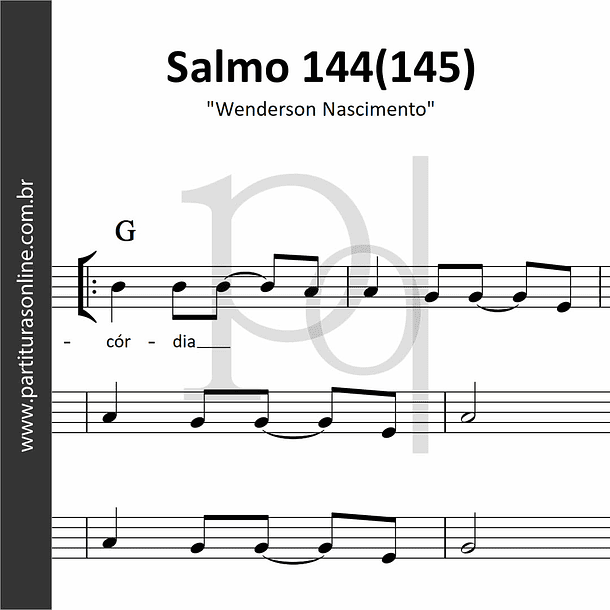 Salmo 144(145)  1