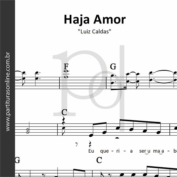 Haja Amor | Luiz Caldas 1