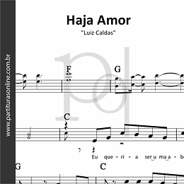 Haja Amor | Luiz Caldas