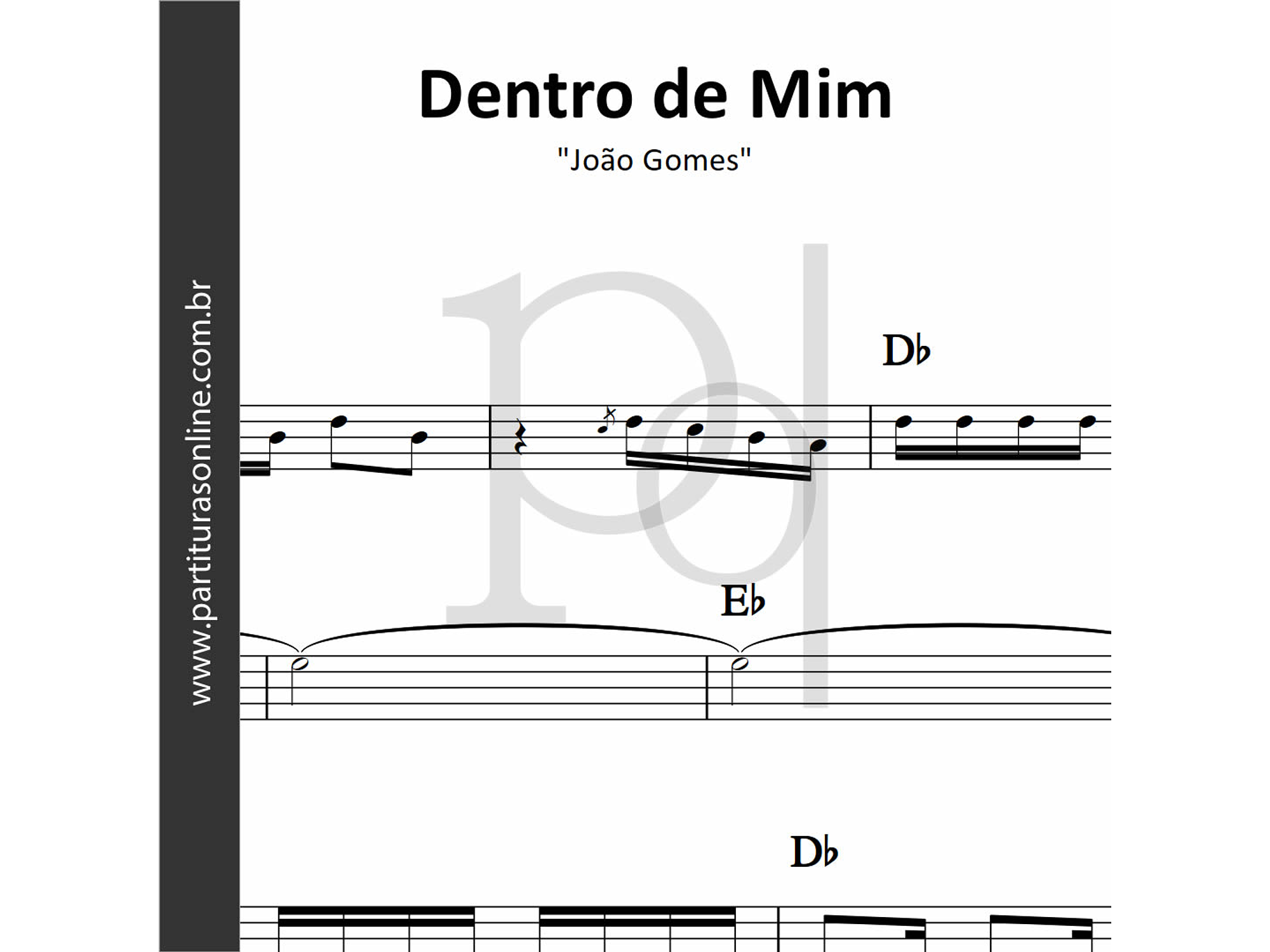 Dentro de Mim | João Gomes 1