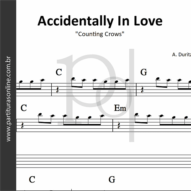 Accidentally In Love | Counting Crows 1