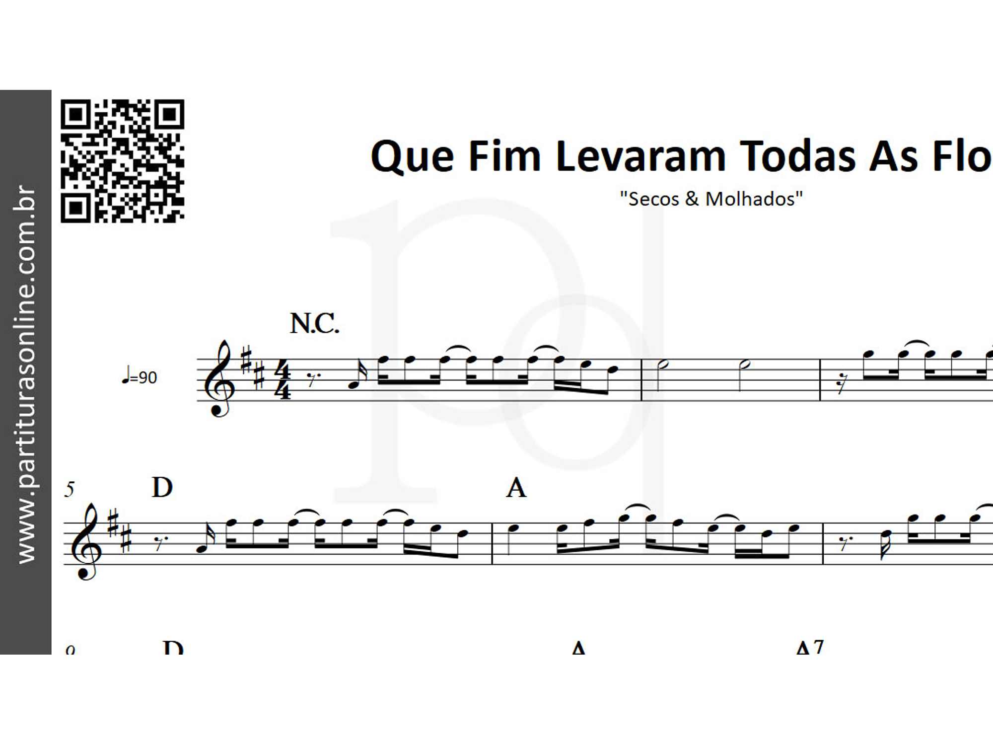 Que Fim Levaram Todas As Flores | Secos & Molhados 3