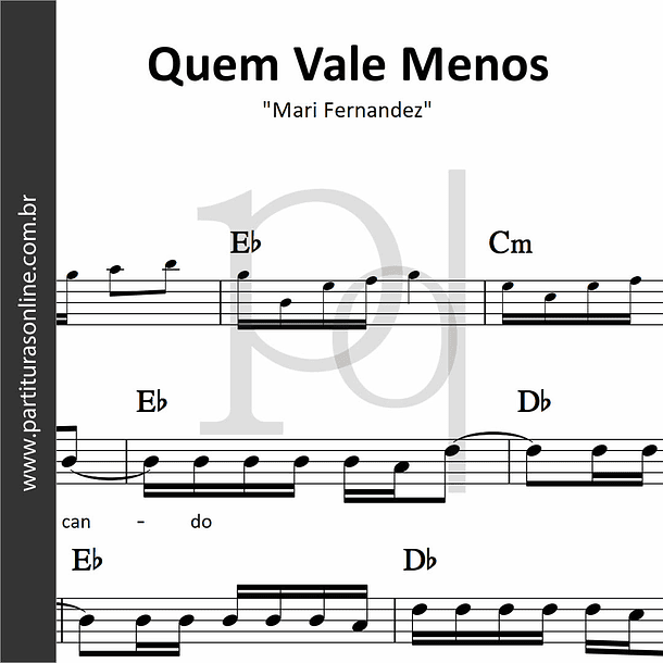 Quem Vale Menos | Mari Fernandez  1