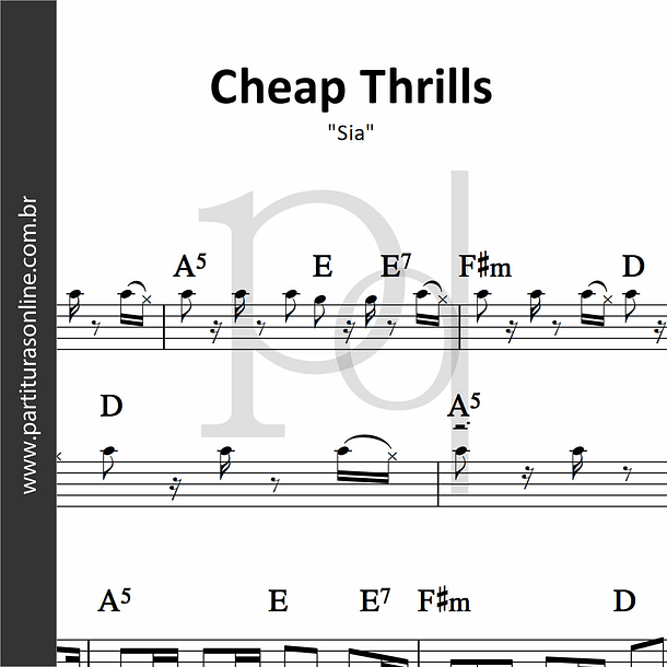 Cheap Thrills | Sia 1