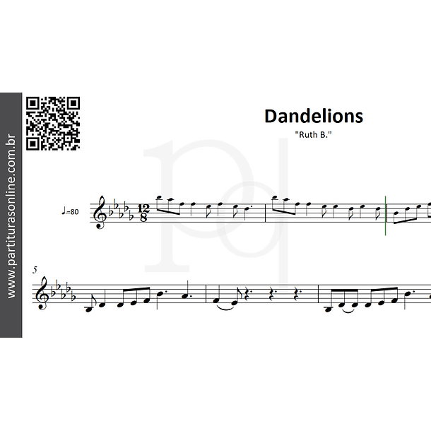 Dandelions • Ruth B. 2