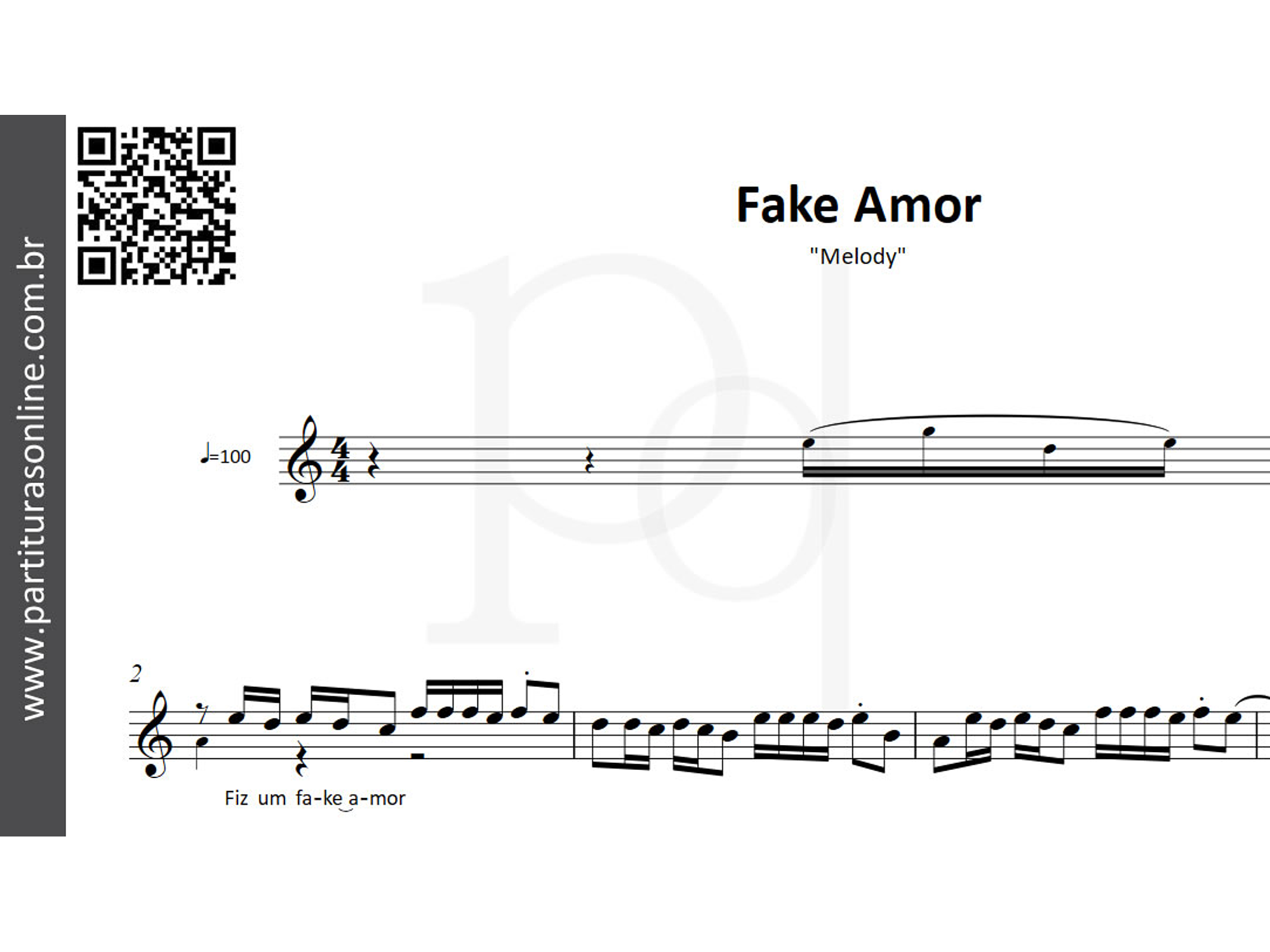 Fake Amor | Melody 2