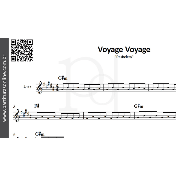 Voyage Voyage | Desireless 3